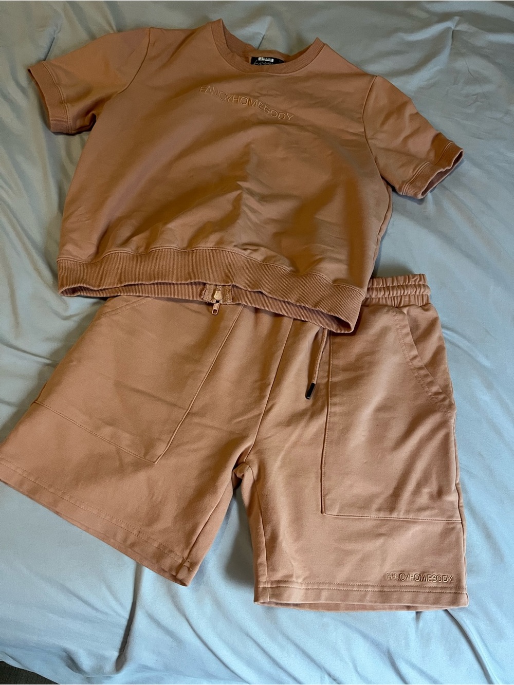 Fancy Homebody Coral Casual 2piece Set